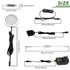 Dimmable LED Under Cabinet Lighting, Counter Showcase Kitchen Lighting Fixtures with 12V Plug in Adapter and Dimmable Wireless Remote Control, 3 Ultra Slim Puck Lights Kit (Warm White2700K)