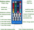 RGBWW RGB + Warm White Color Changing Christmas Xmas Under Cabinet LED Lights Kit IR Remote Puck Lights for Kitchen Counter Shelf Furniture Ambiance Lighting (RGBWW, 4 Lights, 12W)