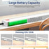 Picture Light Battery Operated, 16in Wireless Art Light for Paintings CCT Dimmable Recharging Battery Picture Light with Remote Control for Gallery Dartboard Art Bedroom Bathroom White