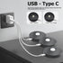6 Lights LED Rechargeable Slim Cabinet Light, 2cm, Remote Control, Magnetic Mount