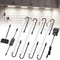 Under Cabinet Lighting 4 Bar Kit 12in 12W Plug In Dimmable CCT 2700-6000K Timer