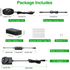 8 Pack LED Puck Lights Under Cabinet Plug In Dimmable CCT 3000-6000K with Timer