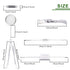 Linkable Under Cabinet LED Lighting 12V Slim Aluminum Dimmable Puck Lights Direct Wired with RF Remote Control for Kitchen Lighting(8pack Daylight White)