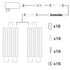 Dimmable Led Under Cabinet Lighting Bar Linkable Kits with Rocker Switch Under Counter Kitchen,Showcase,Shelf Lighting(8 Panel Kits Cold White)