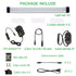 Dimmable Led Under Cabinet Lighting Bar Linkable Kits with Rocker Switch Under Counter Kitchen,Showcase,Shelf Lighting(3 Panel Kits Warm White)