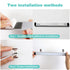Dimmable Led Under Cabinet Lighting Bar Linkable Kits with Rocker Switch Under Counter Kitchen,Showcase,Shelf Lighting(3 Panel Kits Warm White)
