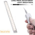 Dimmable LED Under Cabinet Lighting,5V USB Powered Closet Light Bar with Touch Sensor,Plug Under Counter Strip Lights with 3 Color Temperature for Kitchen Cupboard Shelf Bookcase (11.2inch 2PACK)