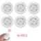 6 LED Light Set with Remote - Warm White for Cabinets & Displays