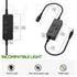 Single Color Slider Dimmer with Timer - PWM 1pc DC 5V/12V/24V LED Controller, 36W Max, Slide Brightness Control & Auto-Off for LED Strip Lights, Closet, Counter, Aquarium Lighting (Black)