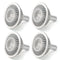 AR70 LED Light Bulb BA15D B15 Base, AC/DC12V Input, 7W 500lm for Home Household Commercial Lighting, 50W Halogen Lamp Replacement(Natural White,4 Pack)
