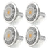 AR70 LED Light Bulb BA15D B15 Base, AC/DC12V Input, 7W 500lm for Home Household Commercial Lighting, 50W Halogen Lamp Replacement(Warm White,4 Pack)