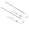 LED Motion Sensor Cabinet Light,2 Pack USB Powered Closet Night Light,20 inch Under Counter Lighting Kit with Automatic Shut Off Timer for Kitchen Pantry Wardrobe Cupboard (Natural White 4000K)