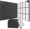 Acoustic Panels  Foam Pyramid 24pcs 30x30x5cm for Soundproof Padding Wall