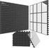 Acoustic Panels  Foam Pyramid 24pcs 30x30x5cm for Soundproof Padding Wall