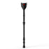 Pair of Adjustable Forearm Crutches for Adults, Lightweight Portable Walking Crutches with Spring Cushioning Design, Black