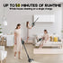 46Kpa Strong Suction, Lightweight Handheld Vacuum Cleaner,  2500mAh Removable Battery with Wall Charger for Home, Hard Floors, Blankets And Pet Hair.