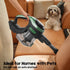 46Kpa Strong Suction, Lightweight Handheld Vacuum Cleaner,  2500mAh Removable Battery with Wall Charger for Home, Hard Floors, Blankets And Pet Hair.