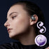Open Ear Wireless Headphones Earphones Bluetooth 5.4 On Ear Sport Gym Earbuds-Purple