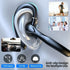 Wireless Bluetooth 5.3 Earpiece Single-Ear Headset Hands-Free Earphones in Mic