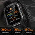 Njord Gear Indestructible Tactical Smartwatch – Military Grade & Rugged - Black