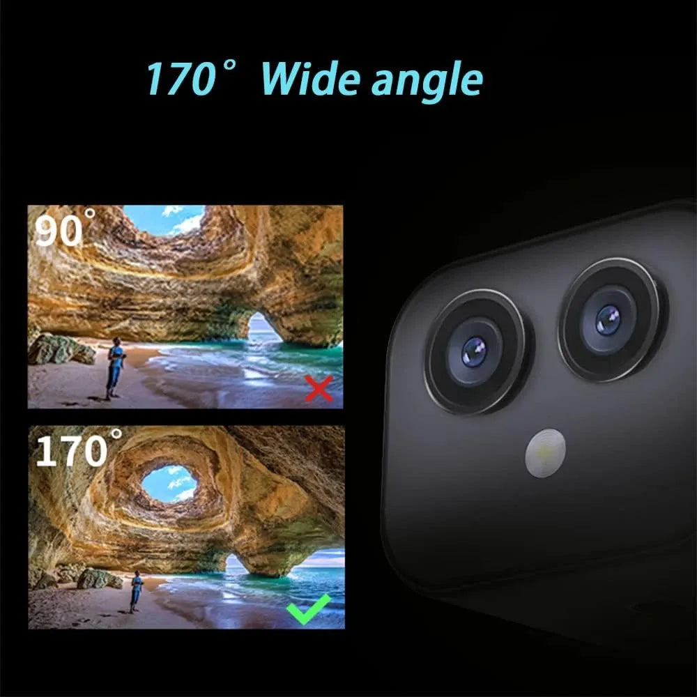 HD Mini 4K Wireless Camera WiFi Dual Lens Night Vision Magnetic Security
