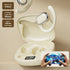 Bluetooth 5.3 Wireless Earbuds Deep Bass Over Ear - Beige