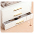 PU Leather Jewellery 3 Level Storage Box Drawer Organiser Gift