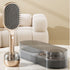 Air Cushion Massage Hair Brush Set with Wall Mount Holder Base - Pink