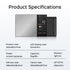 Smart Digital Food Kitchen Scale with Nutritional Calculator, On-Screen Nutrient Info, Free App for Calorie & Macro Tracking, AI Scan, Personal Goals, for Weight Loss and Keto, 11lb/5kg