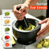 Granite Mortar and Pestle Set 480ml Heavy Duty Stone Spice Grinder Dark Grey