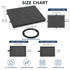 360° Rotating Jigsaw Puzzle Table, 2-in-1 Puzzle Board with Cover & Stand, 6 Drawers, Portable Felt Puzzle Tray for Up to 1000 Pieces