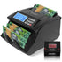 Automatic Money Counter Machine For Australian Banknotes With UV/MG/IR Counterfeit Detection, High-Speed Counting & Digital Display 25.3x30.3x19.5cm