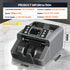 Mixed Denomination Money Counter with Counterfeit Detection & Touch Screen