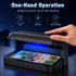 365nm UV Money Detector with Auto Sensor, Counterfeit Currency Verifier, Banknote & Document Checker for AUD, USD, EUR, GBP, CNY & More