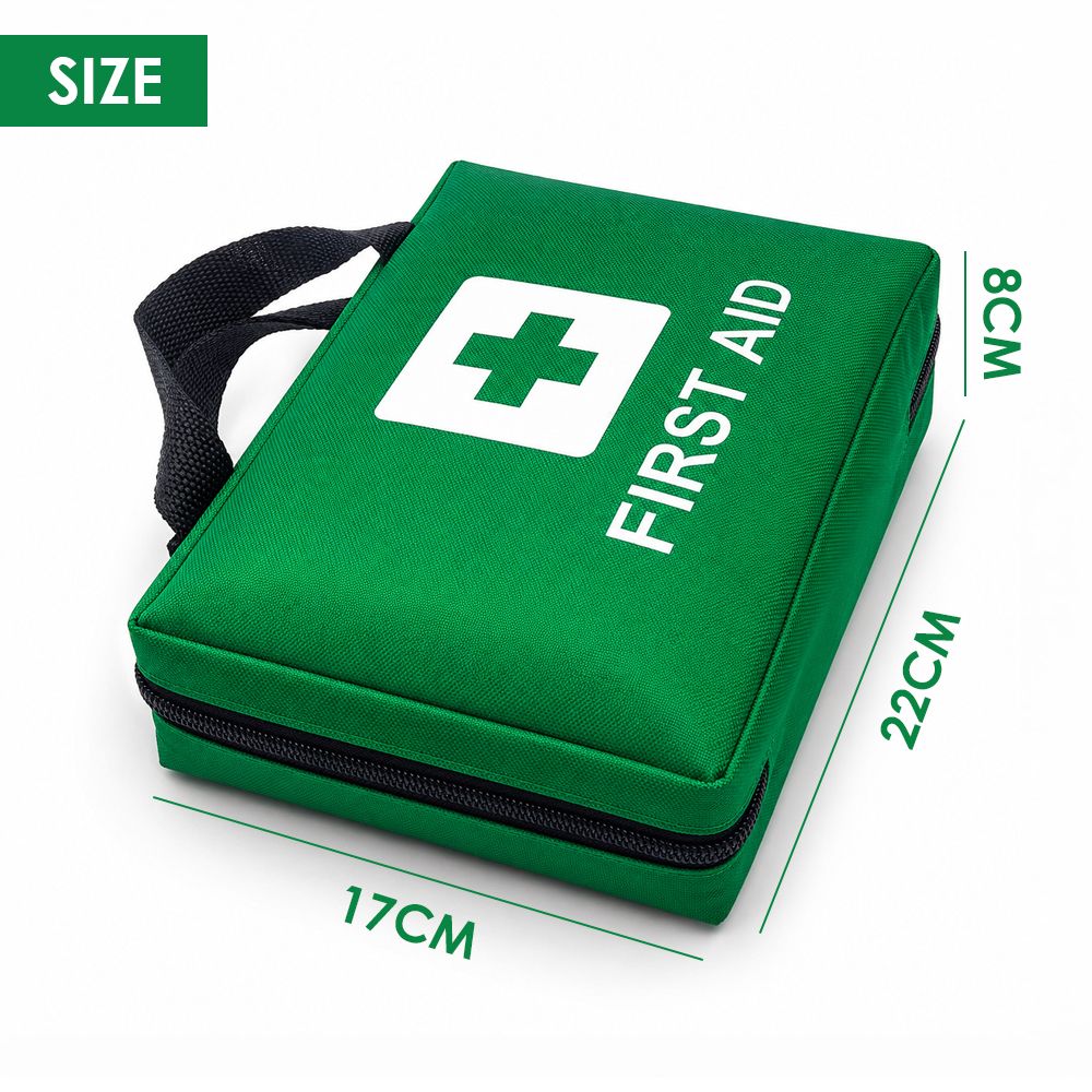 420-Pcs Deluxe Emergency First Aid Kit – ARTG Registered Australian Standard Medical Survival Bag for Home, Office, Car, Camping & Travel Safety