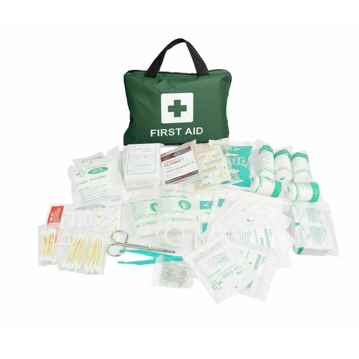 630-Pcs Deluxe Emergency First Aid Kit – ARTG Registered Australian Standard Medical Survival Bag for Home, Office, Car, Camping & Travel Safety