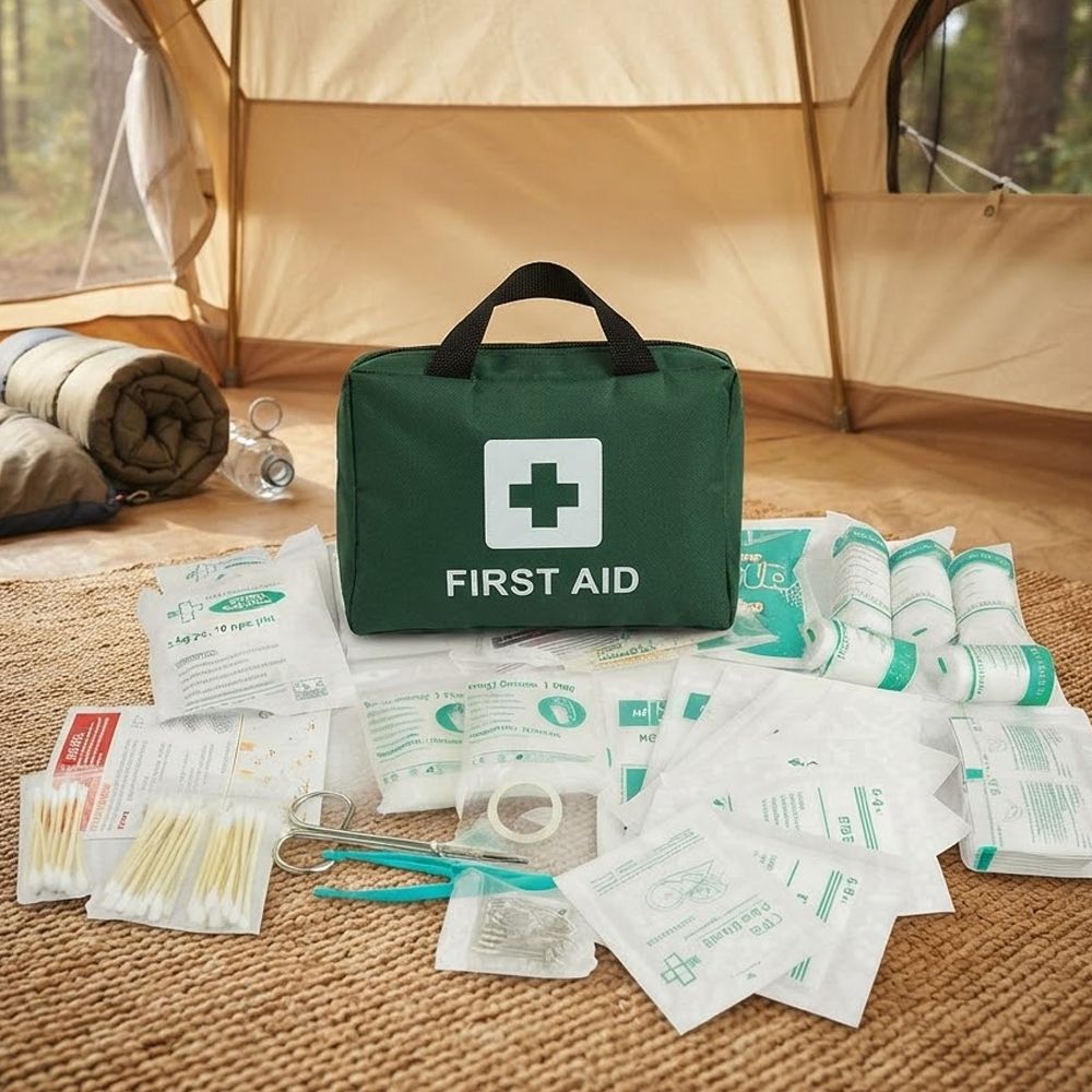 630-Pcs Deluxe Emergency First Aid Kit – ARTG Registered Australian Standard Medical Survival Bag for Home, Office, Car, Camping & Travel Safety