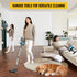 8-in-1 Cordless Vacuum Cleaner 2 Modes Anti-Tangle Brush For Pet Hair On Hardwood Floors & Carpets