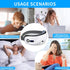 Eye Massager with Heat, Vibration and Warm Compress, Smart Sleeping Eyes Mask with Bluetooth Can Connect with Phone for Music