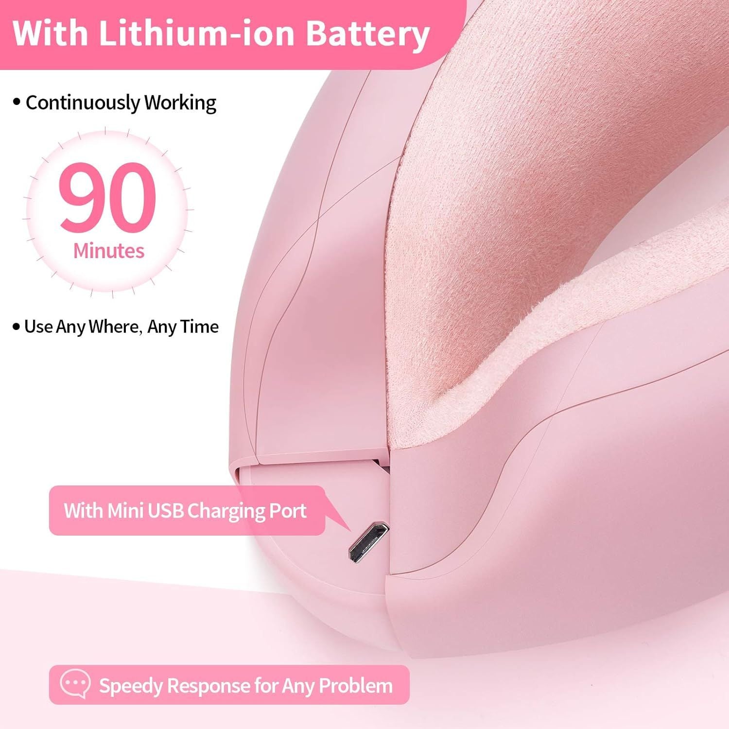 Eye Massager with Heat, Vibration and Warm Compress, Smart Sleeping Eyes Mask with Bluetooth Can Connect with Phone for Music,Gift for Mother's Day