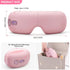 Eye Massager with Heat, Vibration and Warm Compress, Smart Sleeping Eyes Mask with Bluetooth Can Connect with Phone for Music,Gift for Mother's Day
