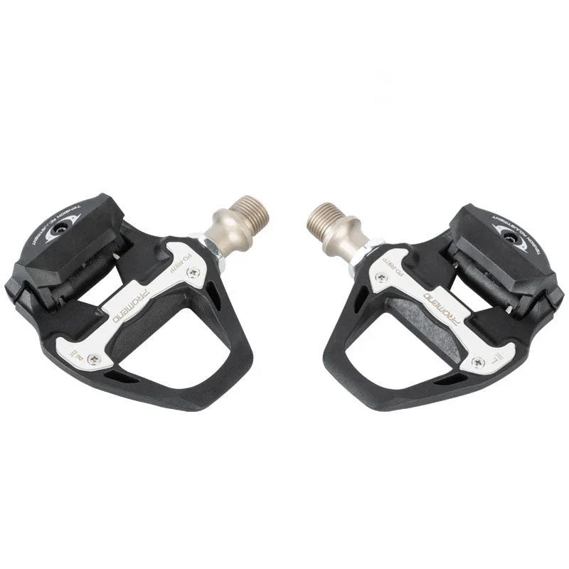 SPD‑SL Compatible Road Bike Pedals – Adjustable Tension, Cleats Included