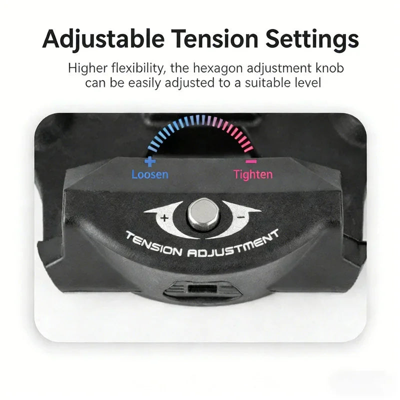 SPD‑SL Compatible Road Bike Pedals – Adjustable Tension, Cleats Included