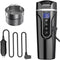 Car Kettle, 12V/24V Car Electric Kettle Heated Water Cup For Car/Truck/Travel, Portable Car Electric Kettle With Lcd