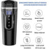 Car Kettle, 12V/24V Car Electric Kettle Heated Water Cup For Car/Truck/Travel, Portable Car Electric Kettle With Lcd