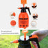 Garden Pump Sprayer 68 Oz/0.5 Gallon Hand Pressure Bottle With Adjustable Brass Nozzle For Watering Flower Lawn,