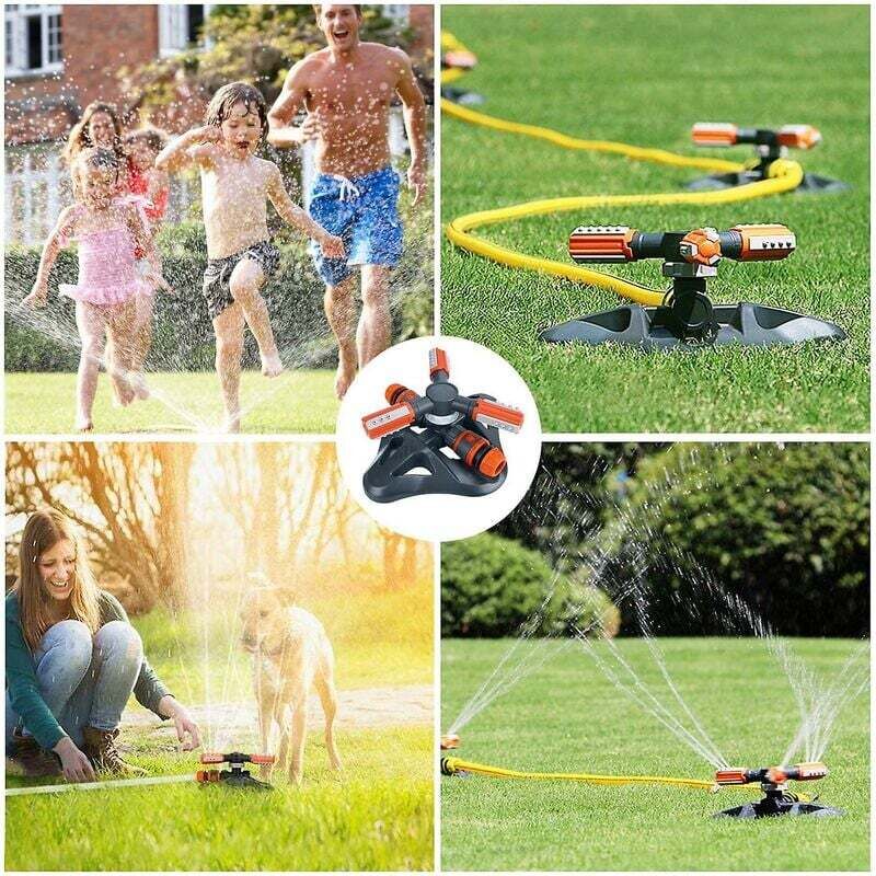 Garden Sprinkler, Automatic Garden Watering Irrigation System, Large Area Covering 360° ROtating Sprinkler For Lawn,