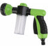 Garden Hose Nozzle With Tank For Soap Or Fertilizer - Jet Wash - Watering Accessory - 8 Watering Modes - Garden Hose