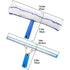 Window Cleaning Kit, Window Squeegee And Microfiber Cloth, Shower Squeegee With Rubber Lip, Window Cleaning Tool, 35Cm