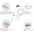 Aquarium Vacuum Cleaner Fish Tank Gravel Cleaning Kit With Siphon For Water Change - Cleaning Pump With Air Pressure